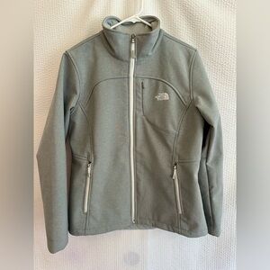 The North Face Women's Gray Soft Shell Jacket Size: Large